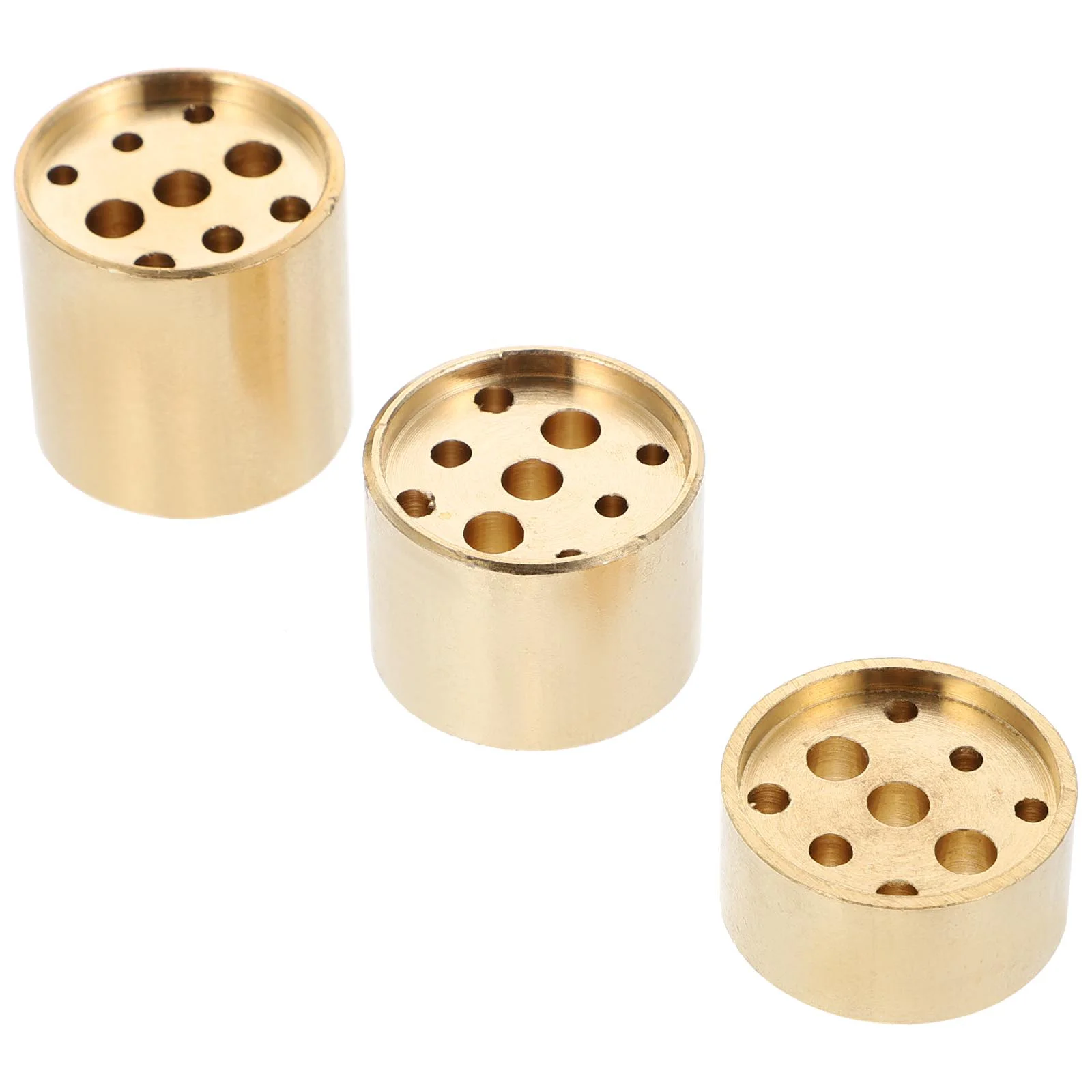 

3Pcs Chinese Incense Burner Incense Holder Burner Alloy Incense Cone Burner Incense Ash Catcher Metal Incense Burner