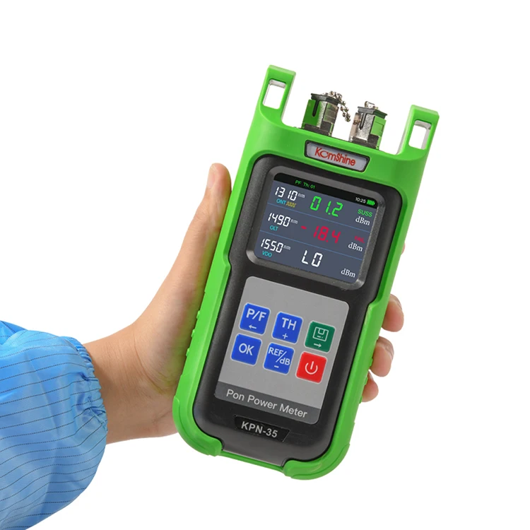 KPN-35  Detachable Mini Handheld PON OPM Optical Power Meter Equipment Tester