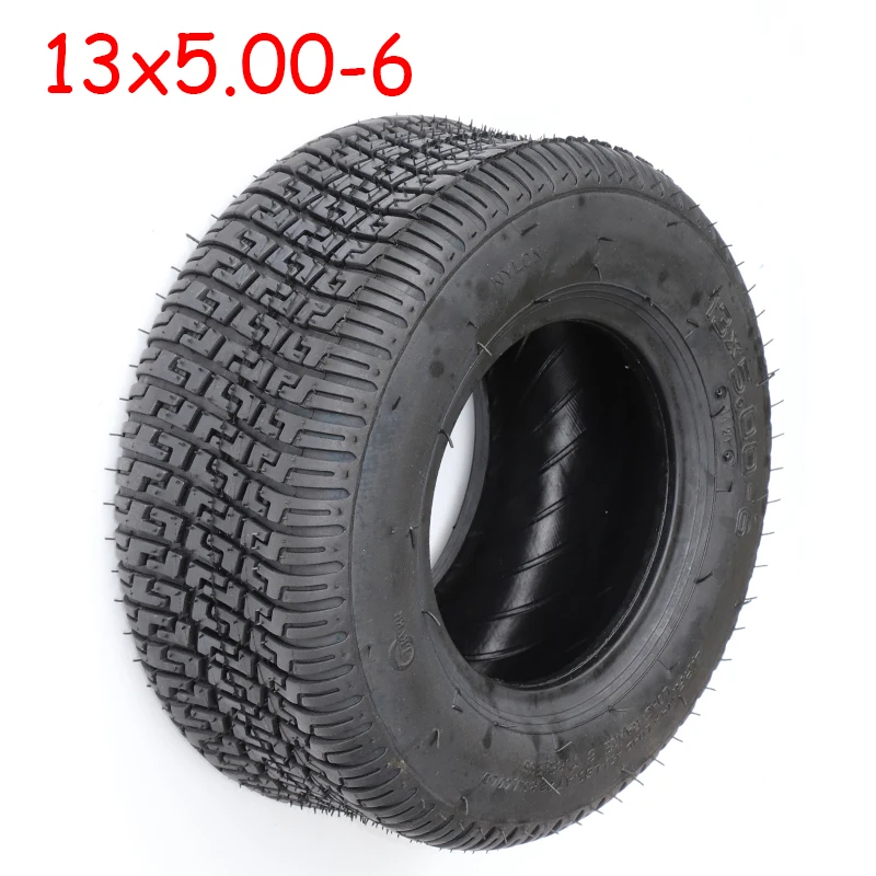 

13X5.00-6 Tubeless Road Tire Suitable for Lawn Mower Snowplow Kart ATV Tire 13*5.00-6 Tubeless Tire