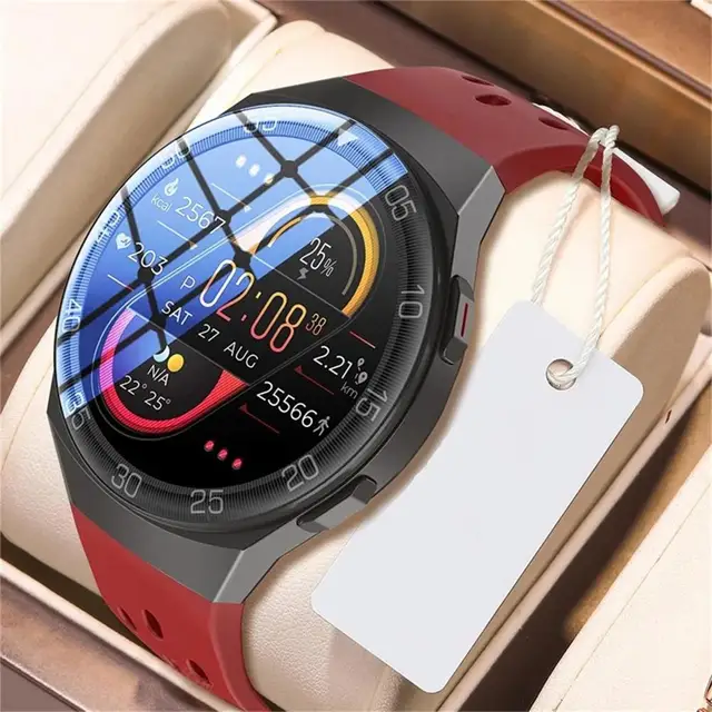 Fashionable Smart Watch Round Smart Wristwatch Long Endurance Casual Sports Fitness Smart Wristwatch  Intelligent Reminder 2