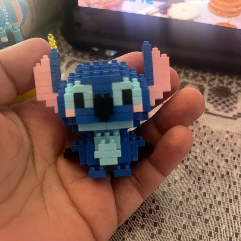 Конструктор «Ститч» Disney, аниме кавайные Мультяшные мини-фигурки героев, Детские кубики, сборные блоки, игрушки «сделай сам», подарок для детей - Топ товаров с Али