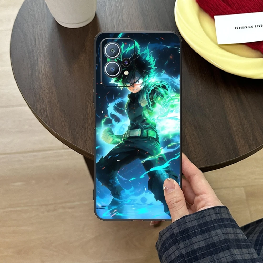 Чехол для сотового телефона Hero Midoriya Izuku Huawei P60 P50 P40 P30 P20 P10 P9 P8 Pro Lite Plus черный мягкий