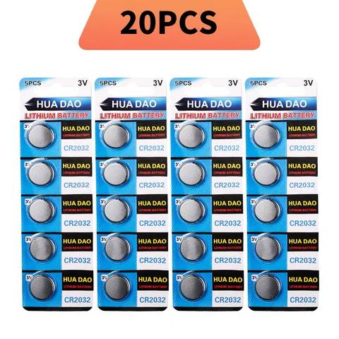 HUADAO CR2032 литиевая батарея 200 мАч