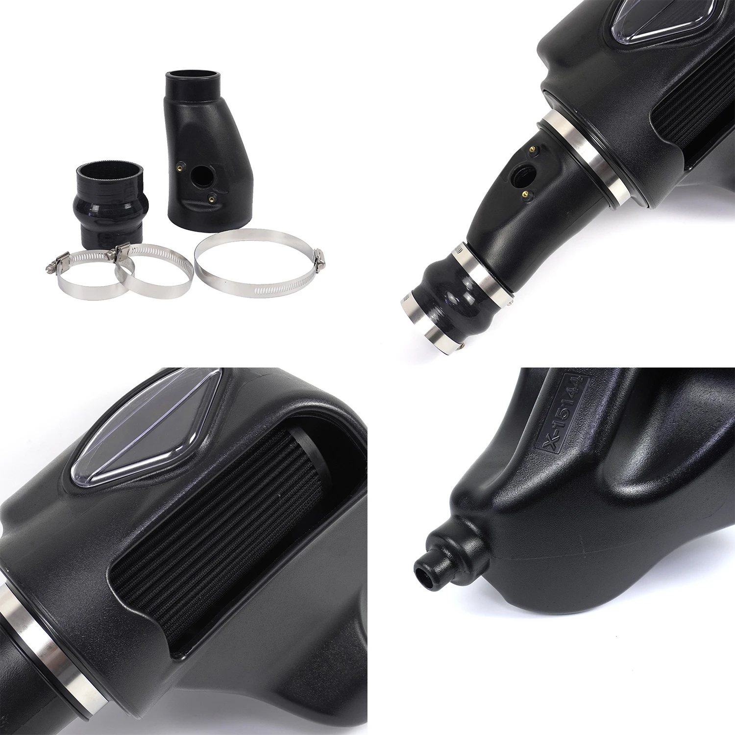 Фото Комплект для холодного впуска воздуха Civi для Honda Civic FK7 1.5 Turbo 2016-2021 годов выпуска, спортивный фильтр-воздухозаборник с высокой пропускной способностью №3