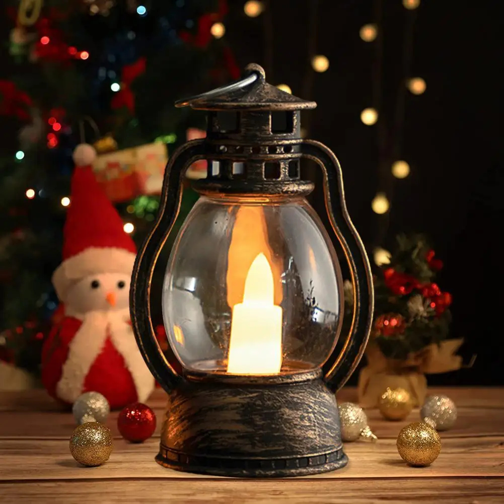

Night Lamp Energy-saving 4 Colors Enhance Atmosphere Battery-Powered Hanging Lantern with LED Candles LED Candle for Home