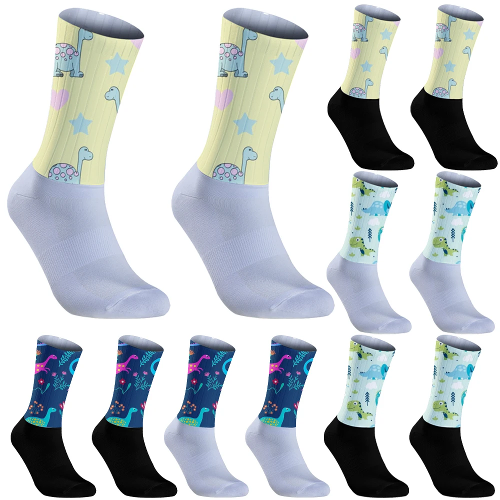 Новые Брендовые повседневные мужские носки с динозавром акулой пауком крутые