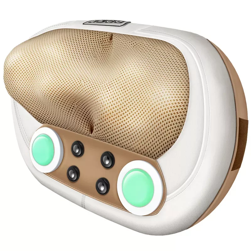

Electric Multifunctional Massage Pillow Cushion Head Neck Massager Car Home Cervical Shiatsu Massage Neck Back Waist Body