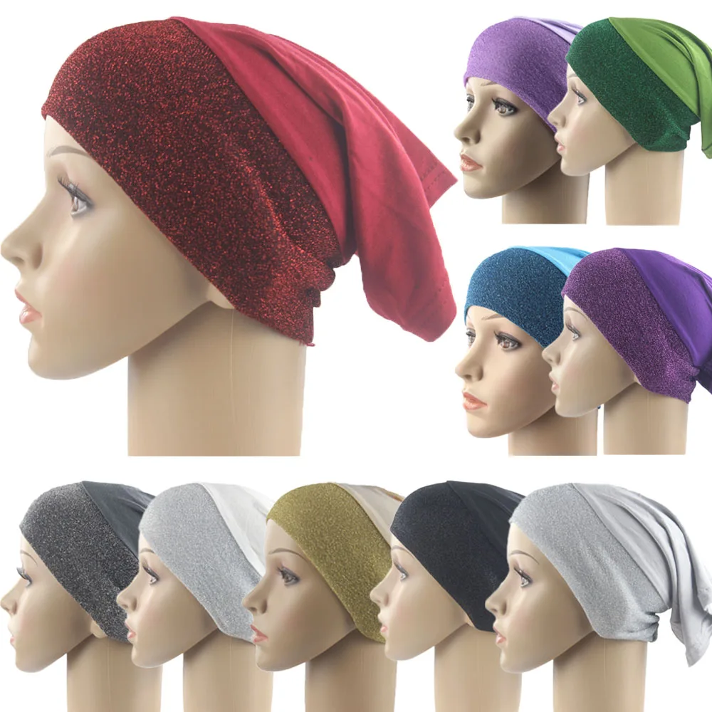 Мусульманская женская шапочка внутренняя ниндзя нижний шарф хиджаб