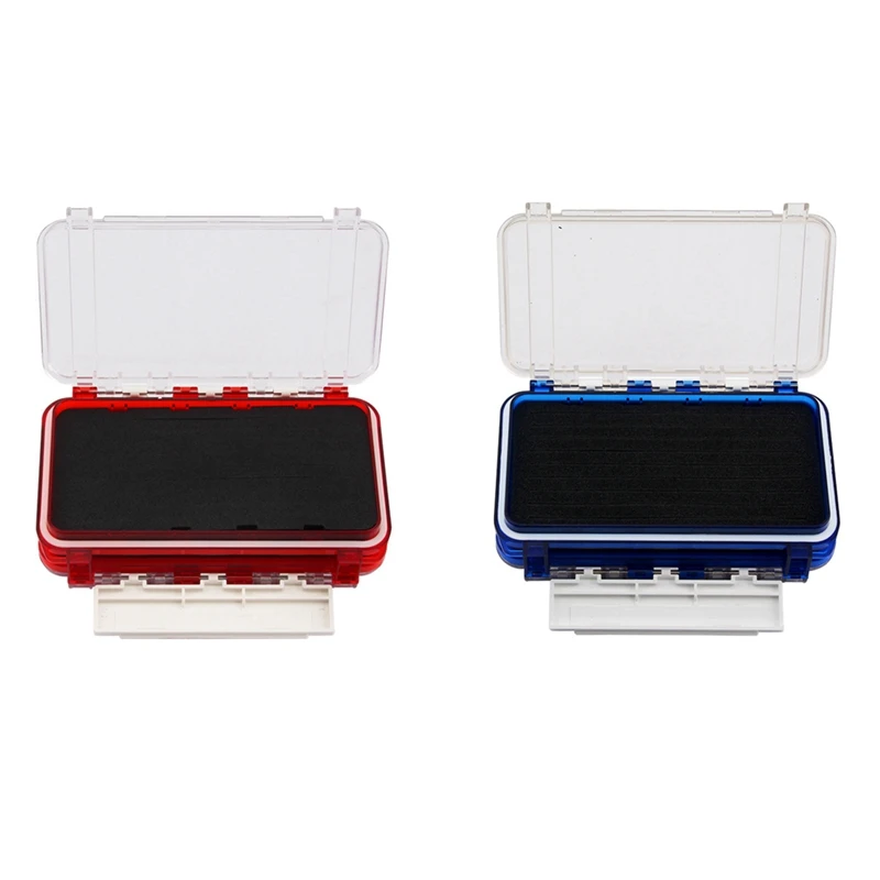 

Портативная двухсторонняя коробка для хранения рыболовных инструментов большой емкости