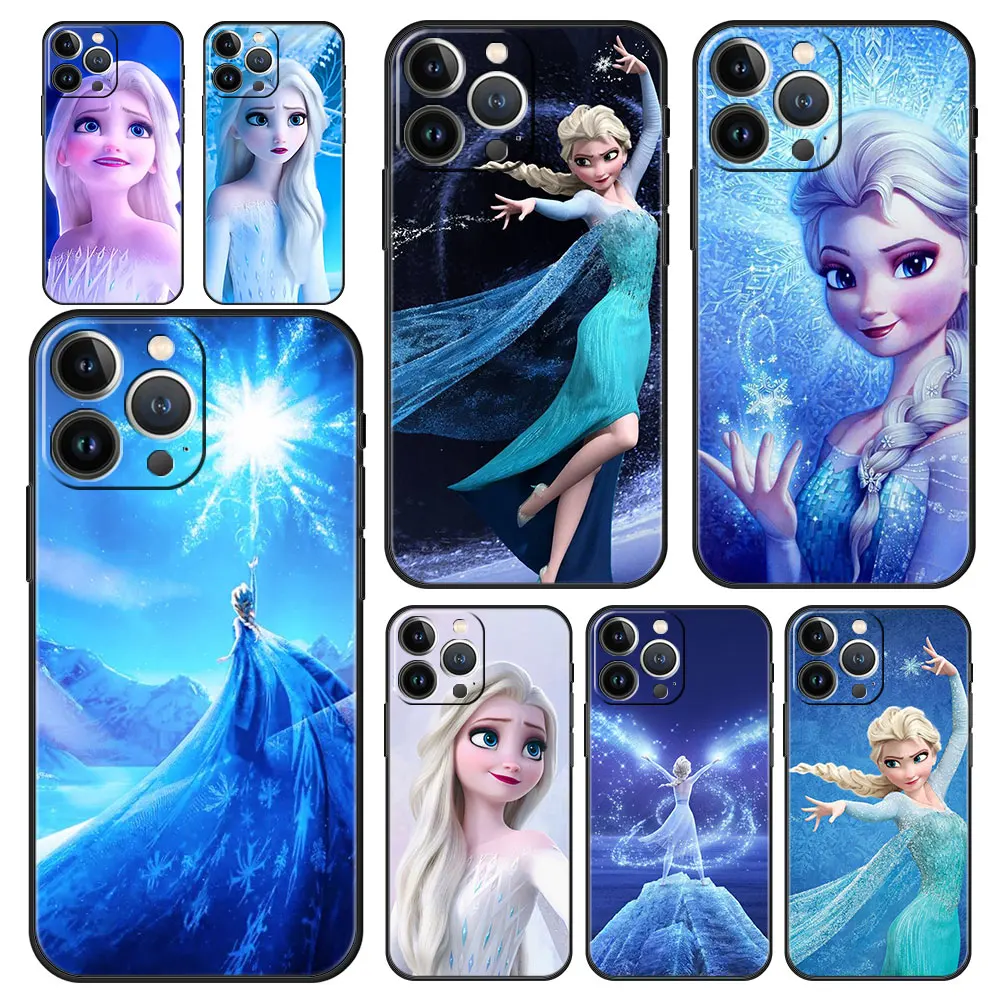 

Case Cover for LG K51s K61 Q61 K41s K42 K50s K52 K71 K92 G6 G7 G8 ThinQ Protection Official Black Trend Disney Elsa Princess