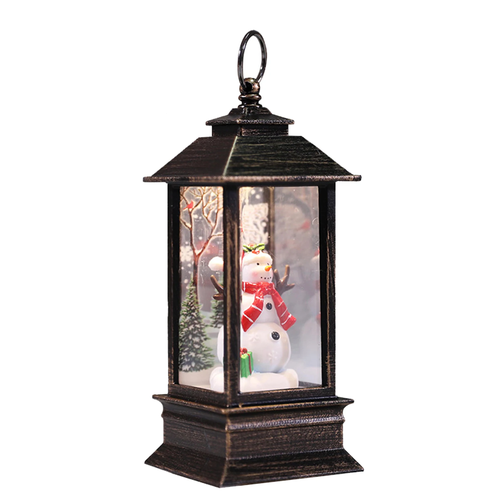 

Ветровая лампа Праздничная Рождественская маленькая масляная лампа энергосберегающее дерево украшение для вечерние Настольный подвесной...