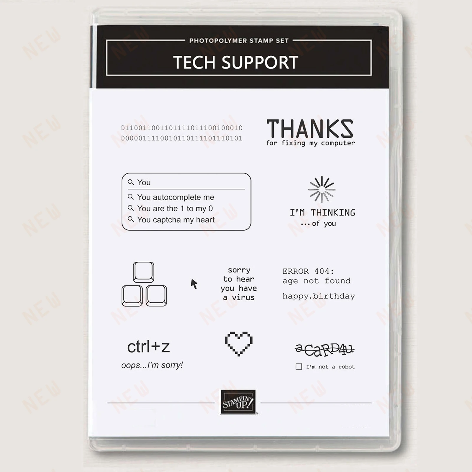 Exquisite Tech Support Stamps Scrapbooking Background DIY De