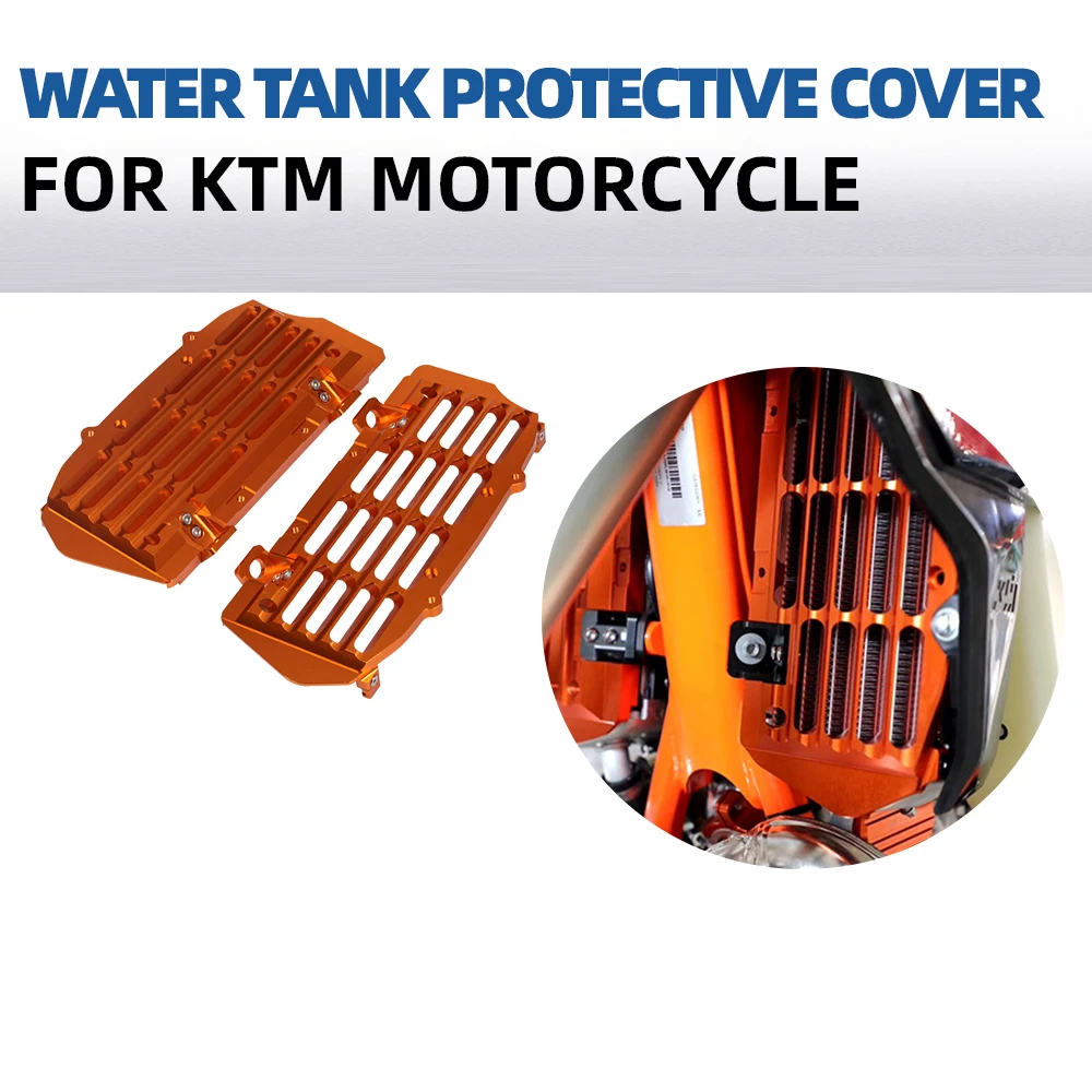 Защитная решетка радиатора крышка для KTM Husqvarna 125 150 250 300 350 400 450 500 TC TE XCW XCFW EXC-F TPI Six