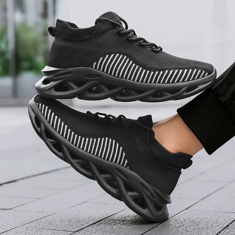 Новинка мужская обувь дышащие кроссовки для бега на открытом воздухе Женская