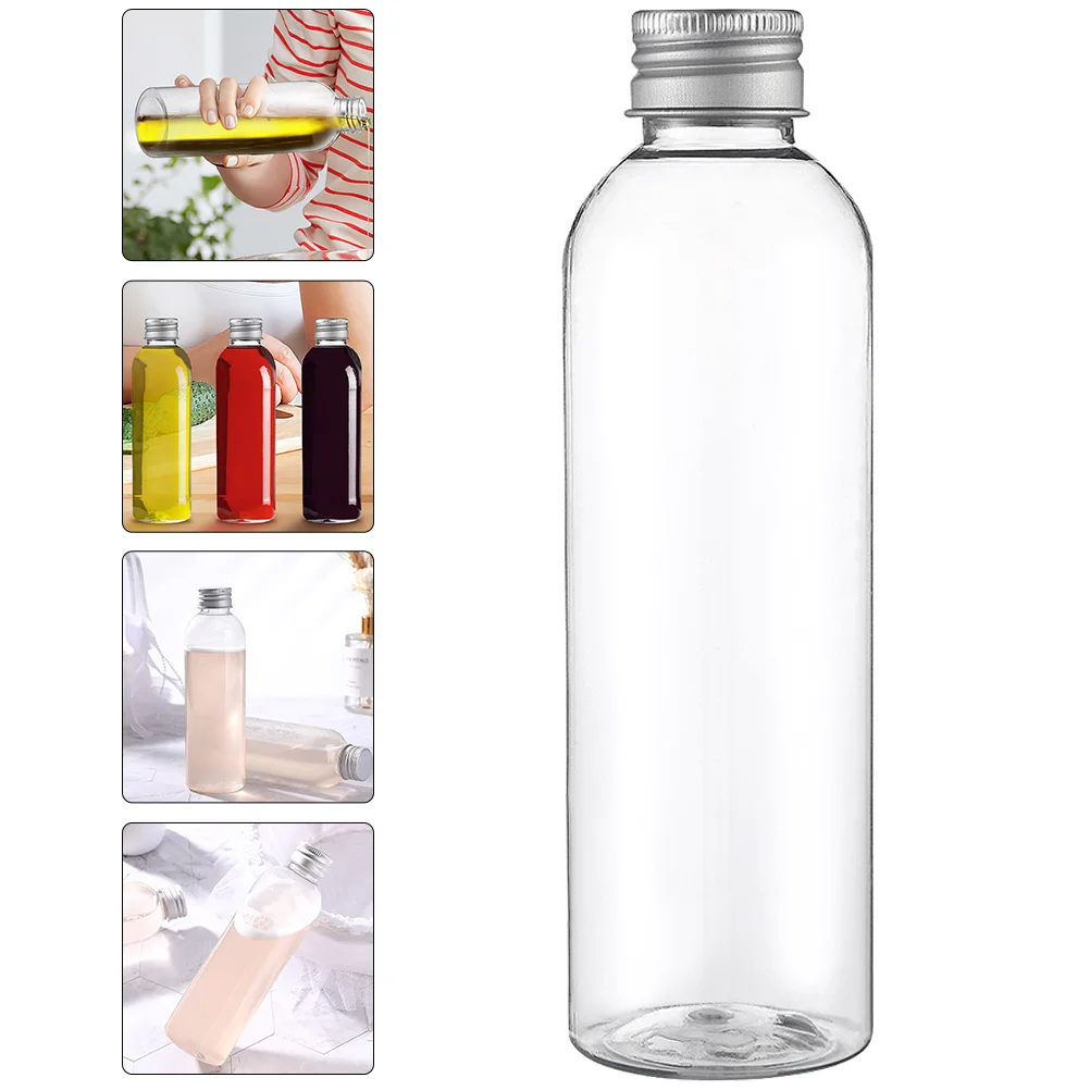 

Bottles Clear Bottle Empty Water Drinking Coffee Container Sealing Beverage Jars Caps Disposable Transparent Reusable Storage
