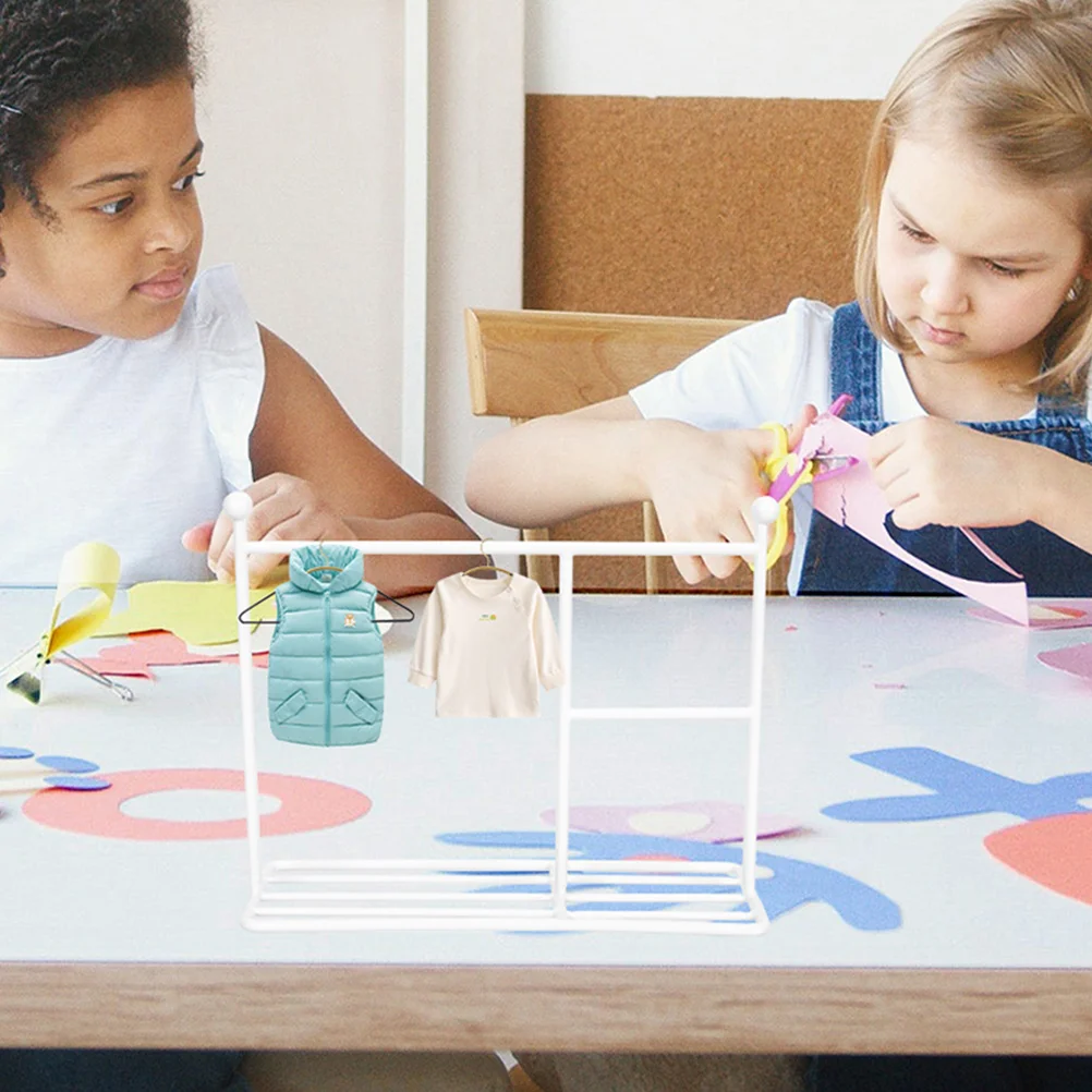 Маленькая вешалка для одежды подвесная металлическая платья детские вешалки