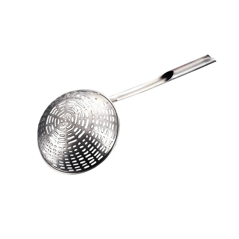 

Strainer Spoon Skimmer Ladle Cooking Kitchen Pasta Spaghetti Colander Slotted Oil Spider Metal Frying Scoop Pot Spoons Fat