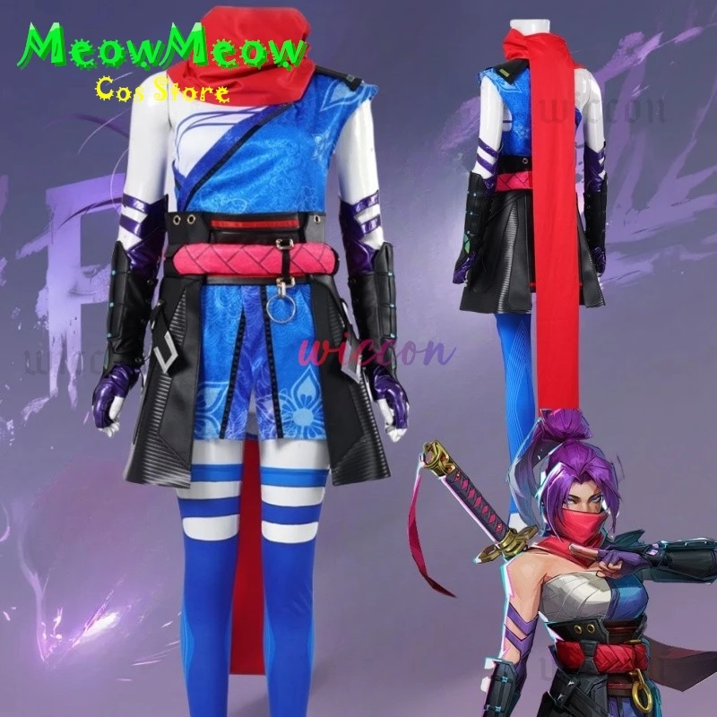 Psylocke Косплей Игра Rivals Костюм Супергерой Roelplay Женский Фантазия Disgugise Наряд