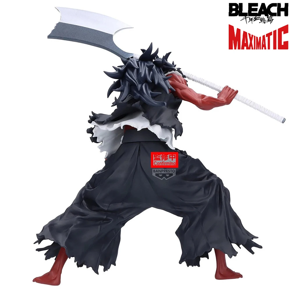 Фото Официальная фигурка BANPRESTO MAXIMATIC BLEACH Кенпачи Зараки в форме Банкай Демона, 24 см, коллекционная модель, подарок. №4