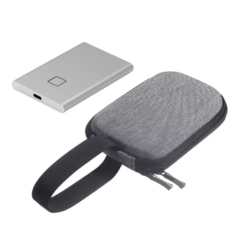 

Compact, convenient and economical Shockproof Carrying Case + Silicone Cover Combo 1TB 2TB External Solid State Drives