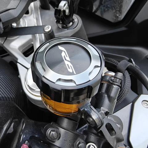 Аксессуары для YAMAHA YZFR6 YZF-R6 YZF R6 2010-2023 R 6, Крышка Резервуара жидкости для передней и задней тормозной жидкости, крышка резервуара для хранения жидкости