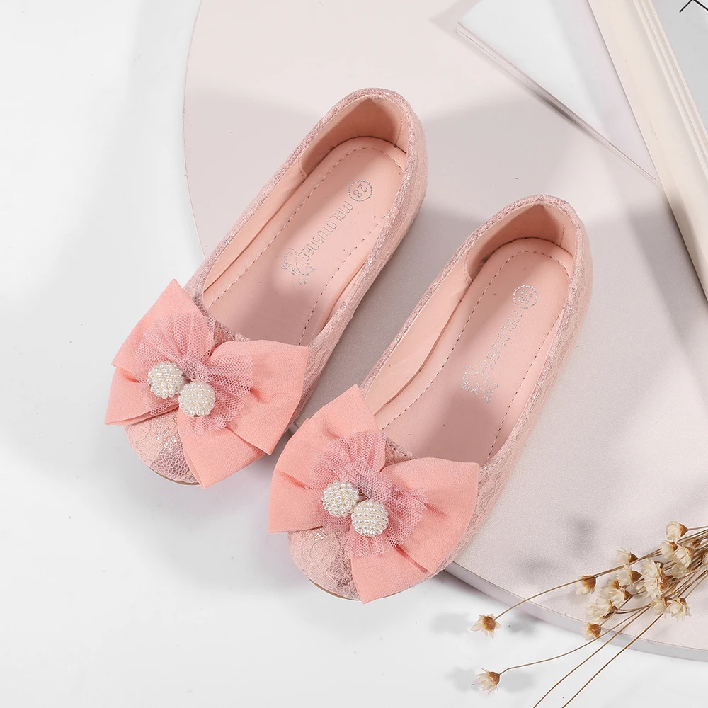 Мрлотусне®Кружевная/сетчатая обувь для девочек детей 3-9 лет балерина/Цветочная с