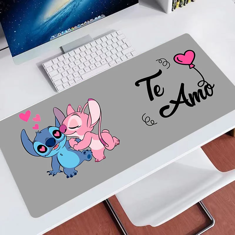 

Стич kawaii коврик для мыши для геймеров ПК компьютер большой 900x400 XXL Настольный коврик для клавиатуры аниме игровые аксессуары коврик для мыши...