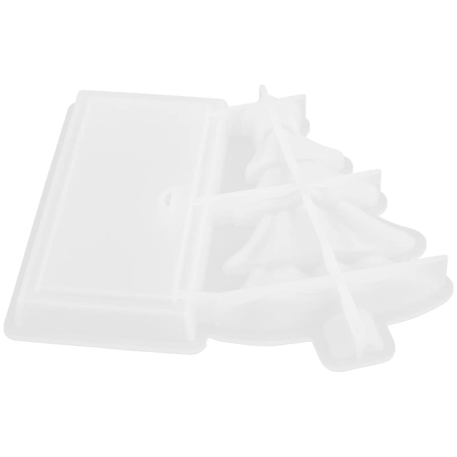 

Three-dimensional Christmas Tree Mold Epoxy Resin Moulds Silica Gel Craft Making