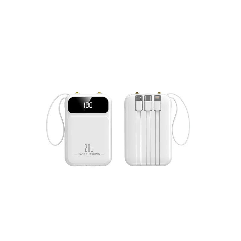 Фото Портативный внешний аккумулятор 20000 мАч с быстрой зарядкой, Powerbank CCC для iPhone, Xiaomi, Huawei, Samsung №5