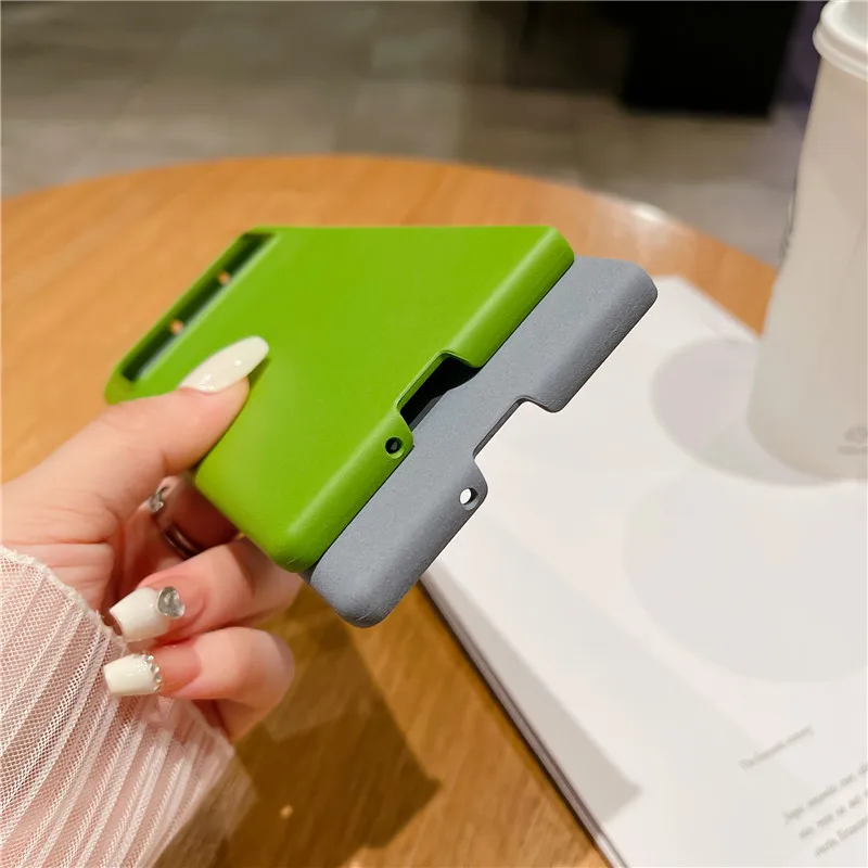 Однотонный Ультратонкий чехол для телефона XiaoMi Mix Fold 3 матовый Защитный Твердый