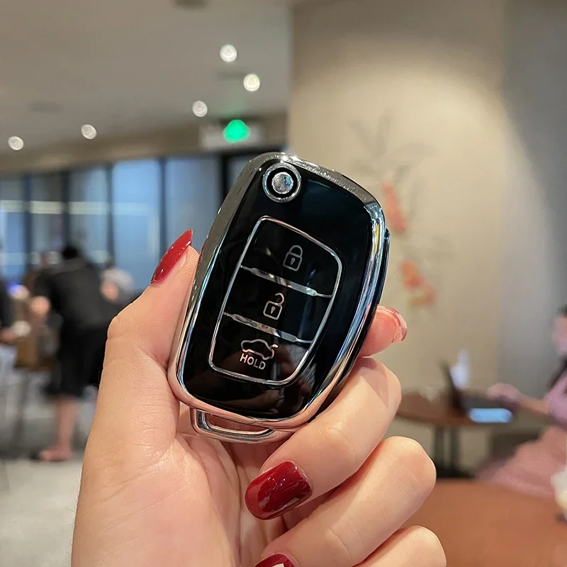 

Чехол для ключей автомобиля для Hyundai Tucson Sonata Ix35 Ix25 I20 Creta Santa Fe GLS SPORT Elantra Reina Чехол для ключей Fob i30 creta