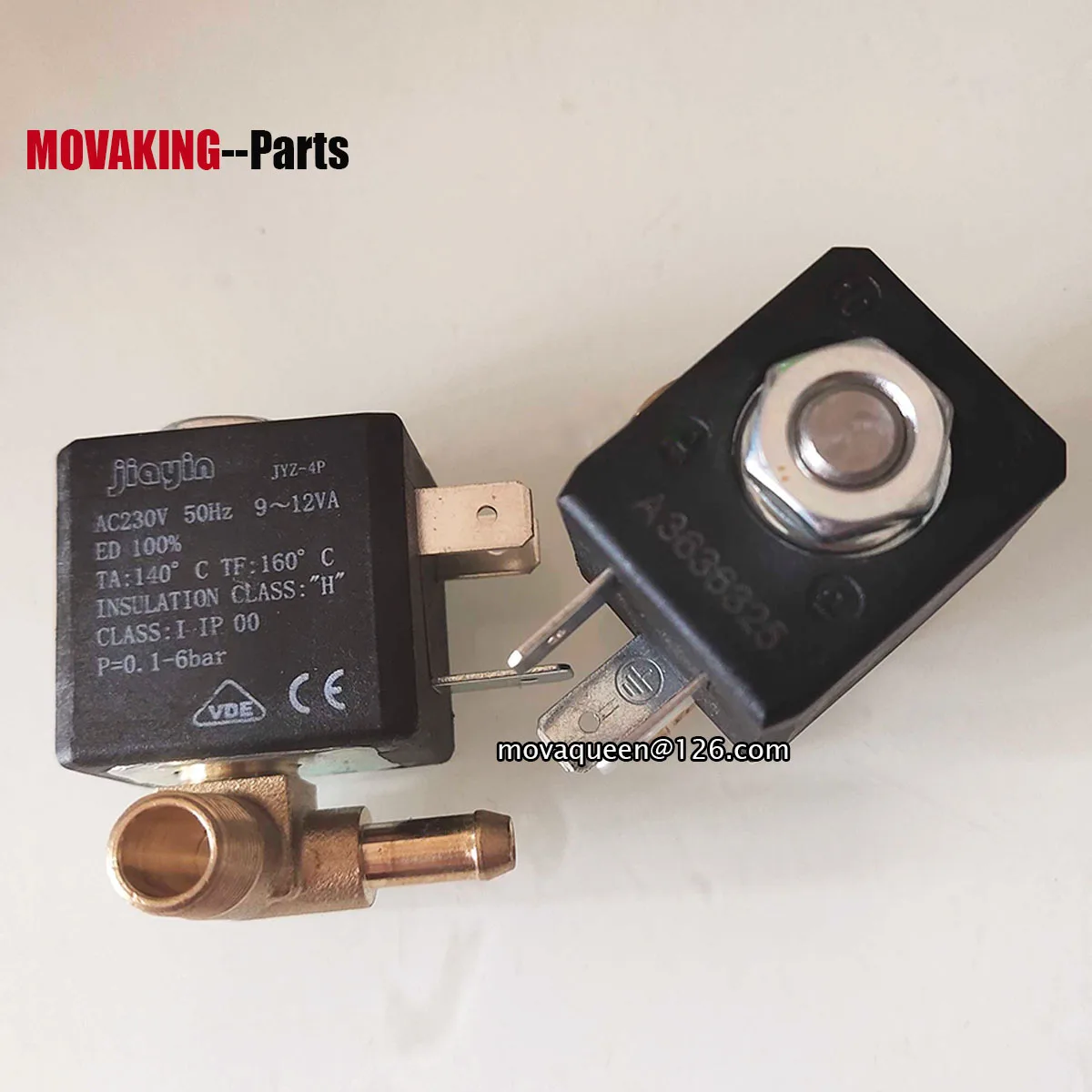 Универсальные аксессуары для паровой глажки AC230V JYZ-4P электромагнитный клапан