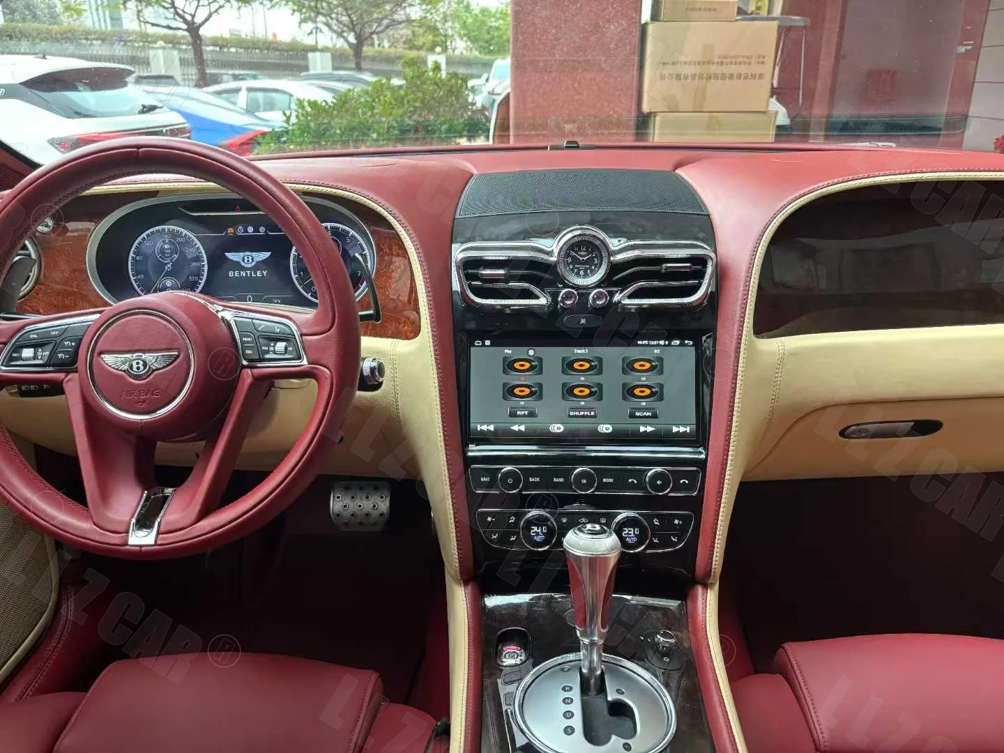 

10,9 "Android 14.0 GPS-навигация Carplay для Bentley Flying Spur/Continental GT 2005-2019 Android Auto головное устройство Android CarPlay