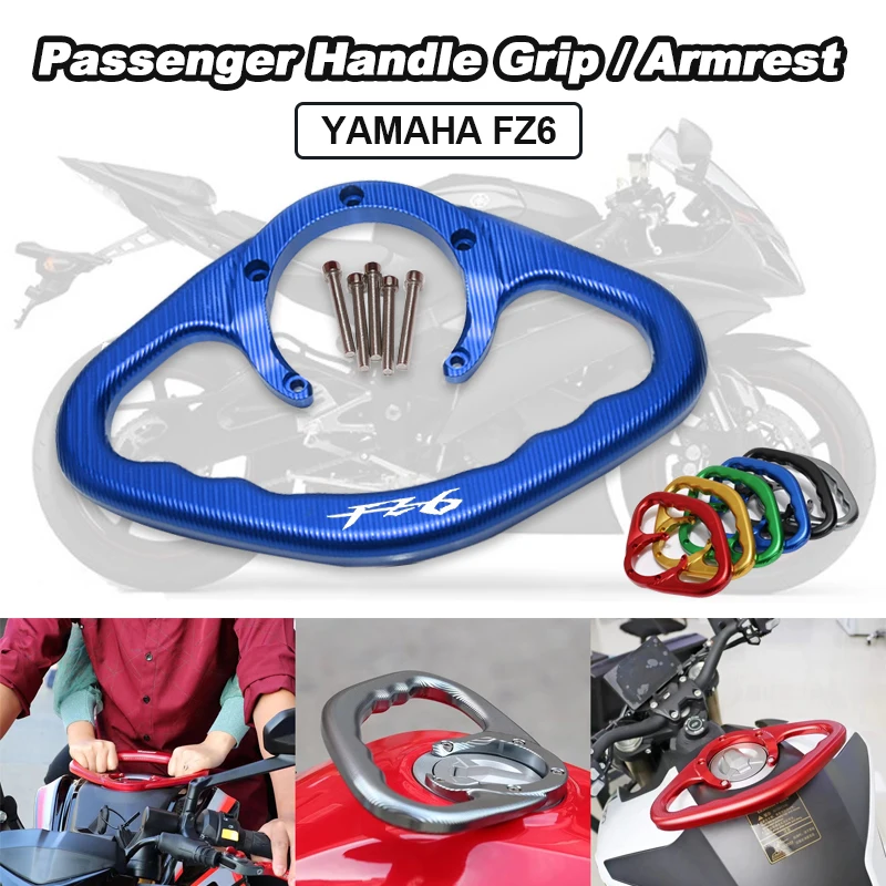 

Motorcycle Passenger Handle Grip Bar CNC Armrest Grab Holder for YAMAHA FZ6