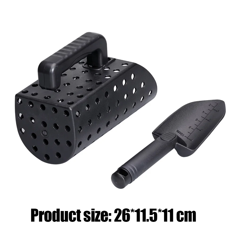 Lightweight Beach Digging Filter Tool Stainless Steel Metal Detector Sand Scoop Shovel Set Industrial Detectors Too |