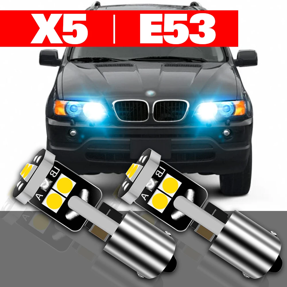 

For BMW X5 E53 2000-2003 Accessories 2pcs LED Parking Light Clearance Lamp 2001 2002