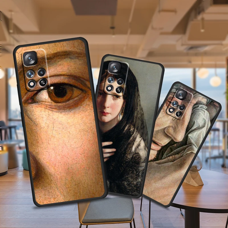 

Paintings The Birth Of Venu For Xiaomi Redmi Note 11 10T 5G 9T 9S 8T 7 6 Pro Max Plus 5A 4 Soft Black Phone Silicone Cover