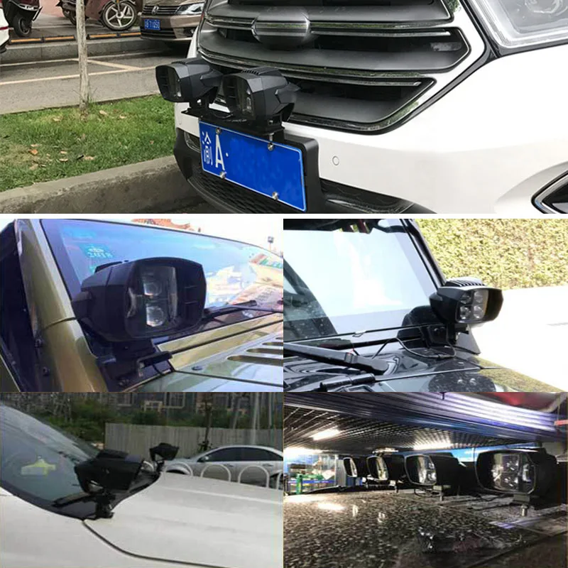 Автомобильный светодиодный рабочий фонарь 5 дюймов 80 Вт прожектор для Jeep ATV