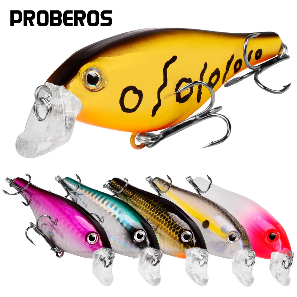 

Cross border supply rock fishing bait 8cm / 11.5G plastic bionic bait manufacturers directly supply rock little fat hard bait