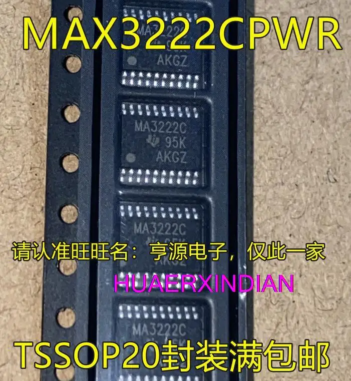 

10PCS New Original MAX3222C MAX3222CPWR MA3222C TSSOP20