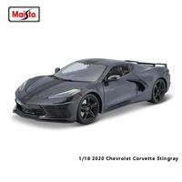 maisto 118 2020 chevrolet corvette stingray coupe z51 brand alloy car model static die casting model collection gift toy gift
