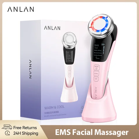 ANLAN EMS-массажер для лица