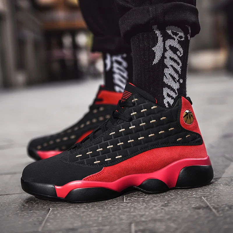 Basketball Shoes Men Support Breathable Outdoor Wear-resistant Male Sport Shoes Jogging Unisex Spring New 2022 Men Sneakers