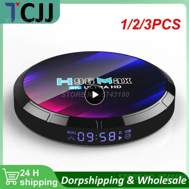 

1/2/3 шт. MAX Android 13 TV BOX RK3528 64 ГБ 32 ГБ 16 ГБ 2,4G Φ WIFI 6 BT 5,0 Глобальный медиаплеер телеприемник
