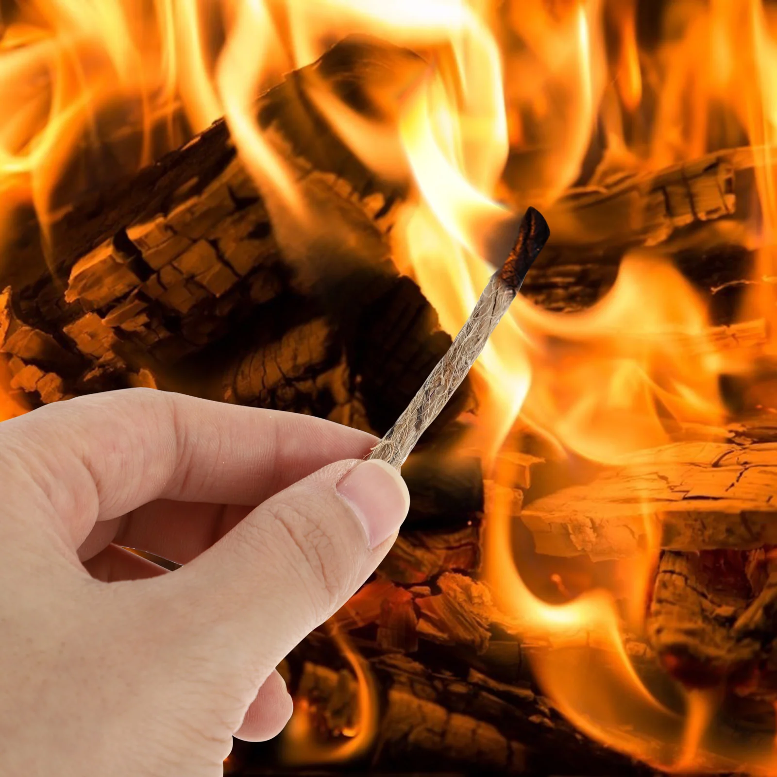 Kindling открытый пожарный стартовый канат быстрая зажигалка дорожный шнур комплект