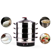 stainless steel steamer cooker rice noodle roll dumpling egg large cooking steam vertical steamery dampf topf kitchen cookware