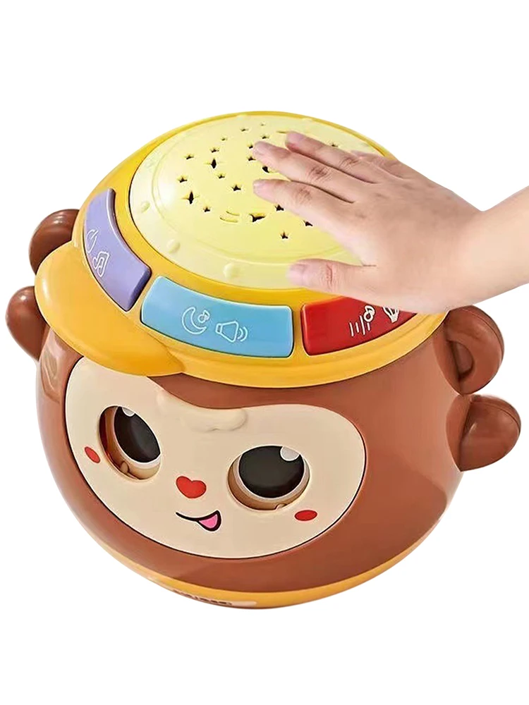

Tumbler Musical Toys Children's Early Education Music Beat Drum Toy Durable Hand Training Multi-Functional Musical Drum Toy For