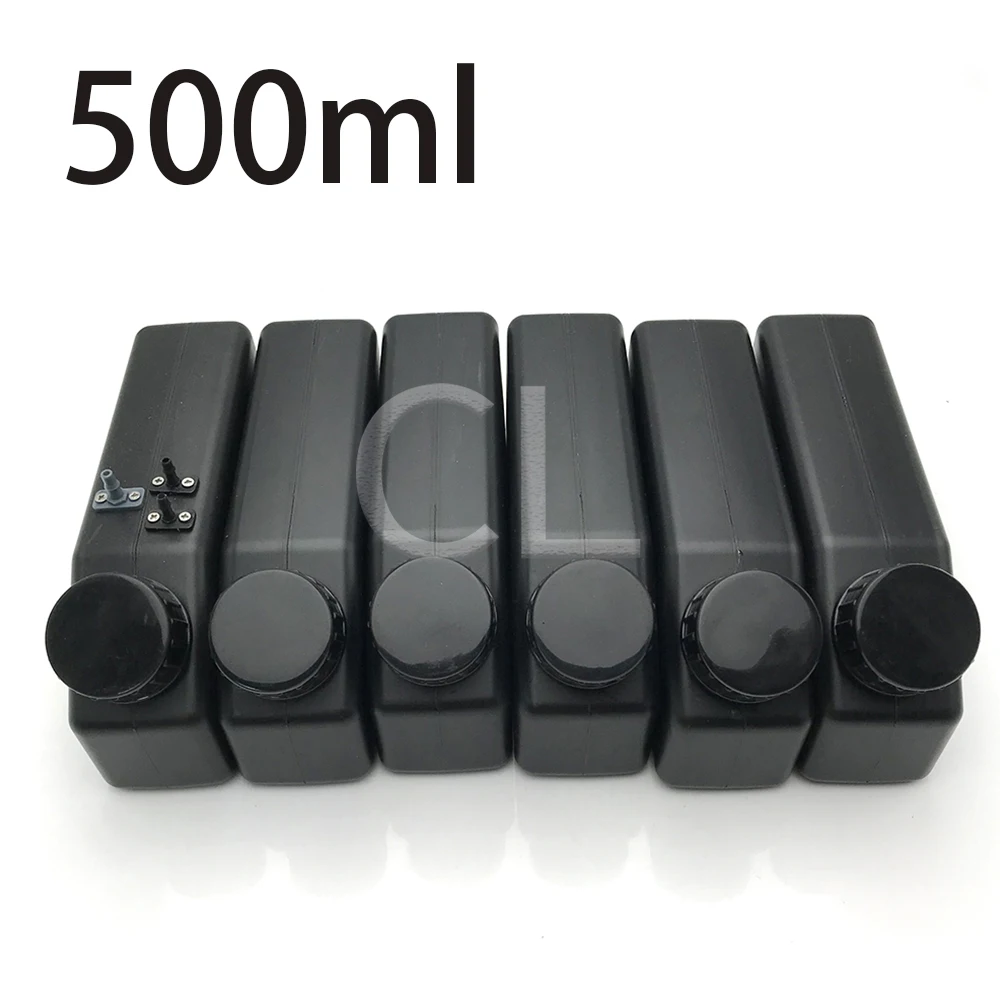 

500 мл пустой резервуар, эко-растворимые чернила для женских чернил для УФ-принтера, емкость для L1800 R1390, модифицирующий картридж со стандартом