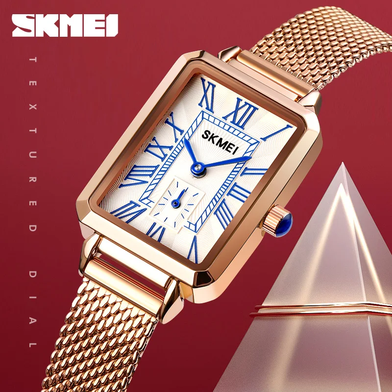 

Fashion Dress Wristwatch Top Brand SKMEI Quartz Watches Women's Luxury Watch Simple Design Clock For Gift Zegarek Damski Reloj