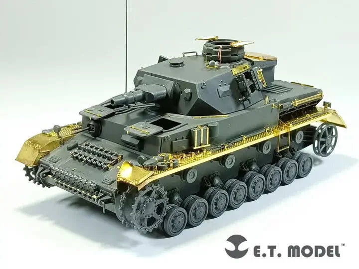 Фото Модель ET E35-303 1/35, немецкий комплект деталей Pz.Kpfw.IV Ausf.F времен Второй мировой войны для TAMIYA 35374 №2